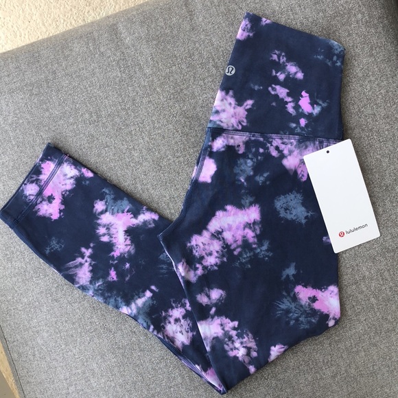 lululemon athletica Pants - Worn once only! - LULULEMON Align High-Rise Crop 23" Tie Dye